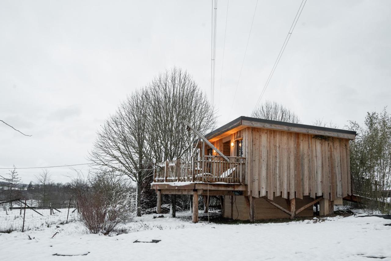 Willa La Cabane Ofuro Celles  Zewnętrze zdjęcie